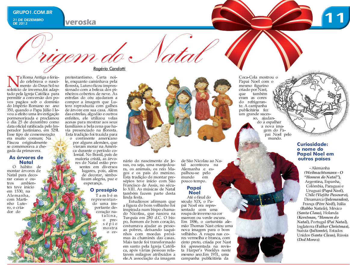 A Origem do Natal (2012) – Blog do Rogerinho